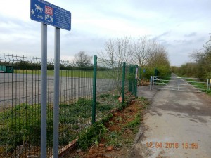 New Sign - Cycle Route 02