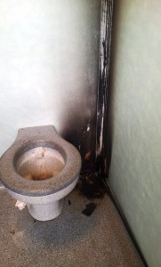 Toilet On Fire